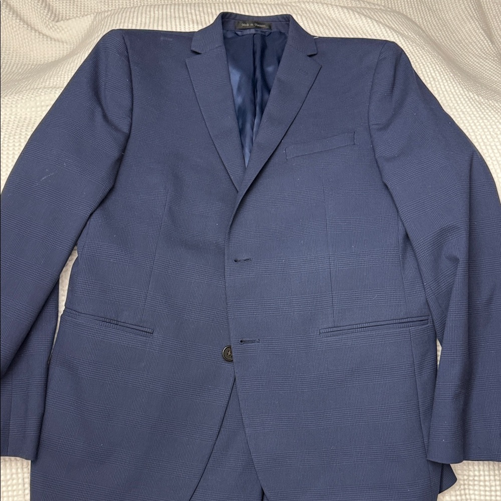 Lauren Ralph Lauren Blue Plaid Womenโs Suit - 20R/30W
